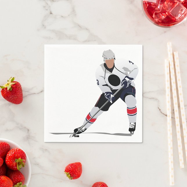 Servilleta De Papel Papel de jugador de hockey sobre hielo (Subido por el creador)