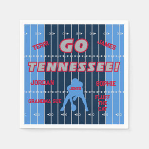 Servilleta De Papel Papel de la familia Tennessee Football