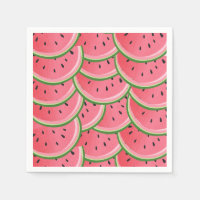 Papel de la sandía Toallas fruta de verano Melón P