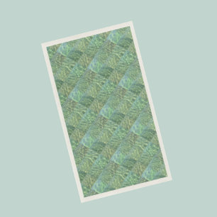 Servilleta De Papel Papel de las toallas de papel de Sea Green