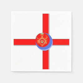 Servilleta De Papel Papel de máscara de gas rojo