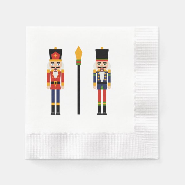Servilleta De Papel Papel de nutcracker (Anverso)