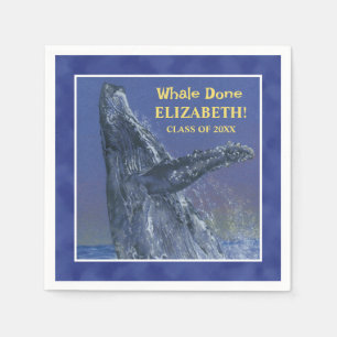 Servilleta De Papel Papel de papel divertido del partido de graduación