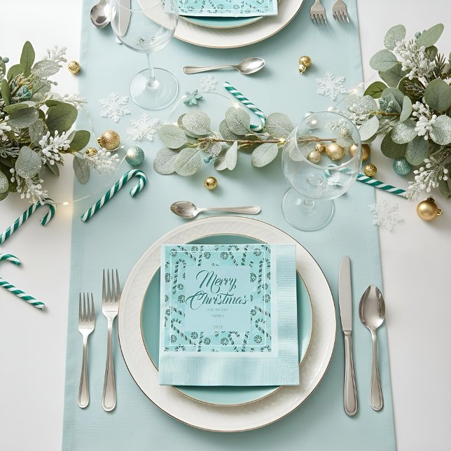 Servilleta De Papel Papel de Pepperminín de Candy Cane (Subido por el creador)