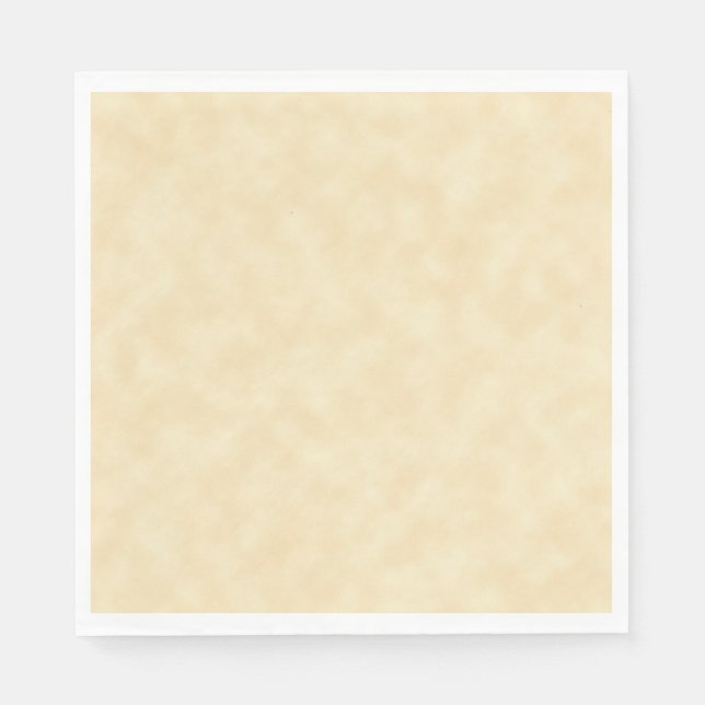 Servilleta De Papel Papel de pergamino natural (Anverso)