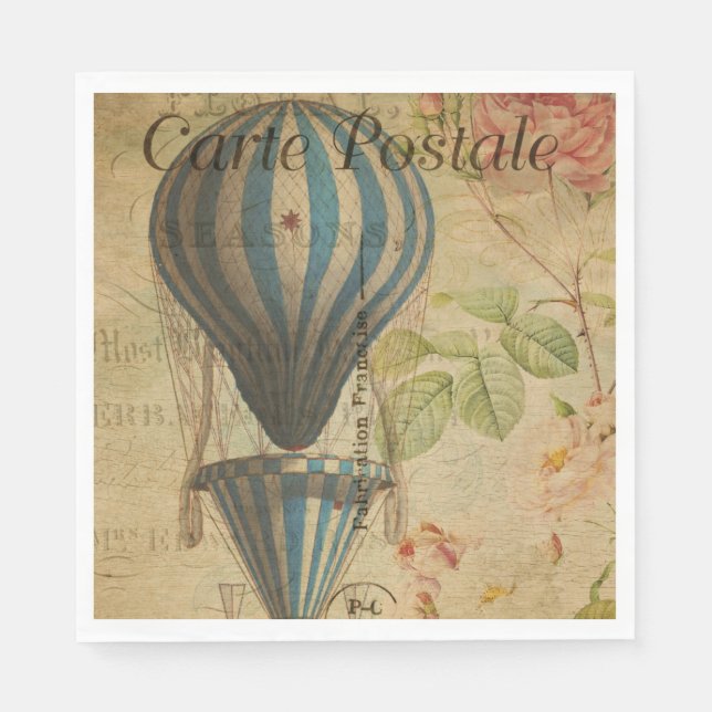 Servilleta De Papel Papel de postal francés (Anverso)