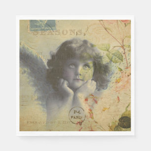 Servilleta De Papel Papel de postal francés
