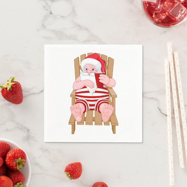 Servilleta De Papel Papel de relajación de Papá Noel (Subido por el creador)