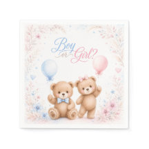 Papel de Revelación de Género de Niño o Niña Peque