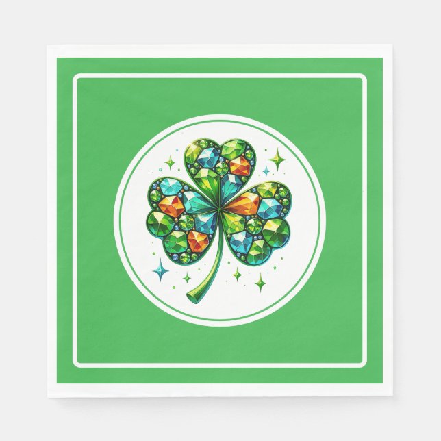 Servilleta De Papel Papel de San Patricio  (Anverso)