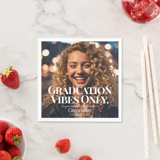 Servilleta De Papel Papel de sólo vibraciones de graduación (In situ)