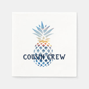 Servilleta De Papel Papel de tripulación prima del Cousin Crew de la p