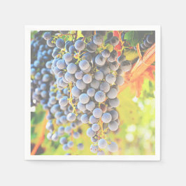 Servilleta De Papel Papel de uvas vitícolas