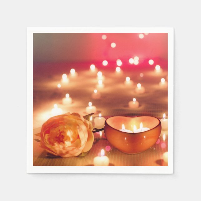 Servilleta De Papel Papel de velas (Anverso)