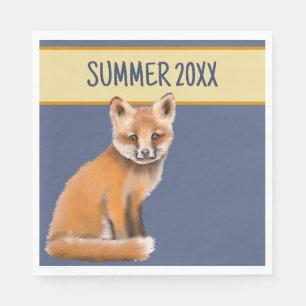 Servilleta De Papel Papel de verano de Foxy