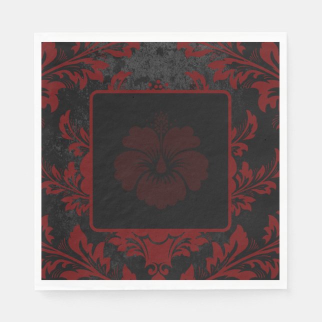 Servilleta De Papel Papel elegante de personalizado de Navidades adama (Anverso)