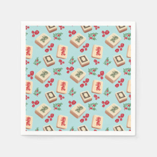 Servilleta De Papel Papel en mosaico Mahjong Dragon