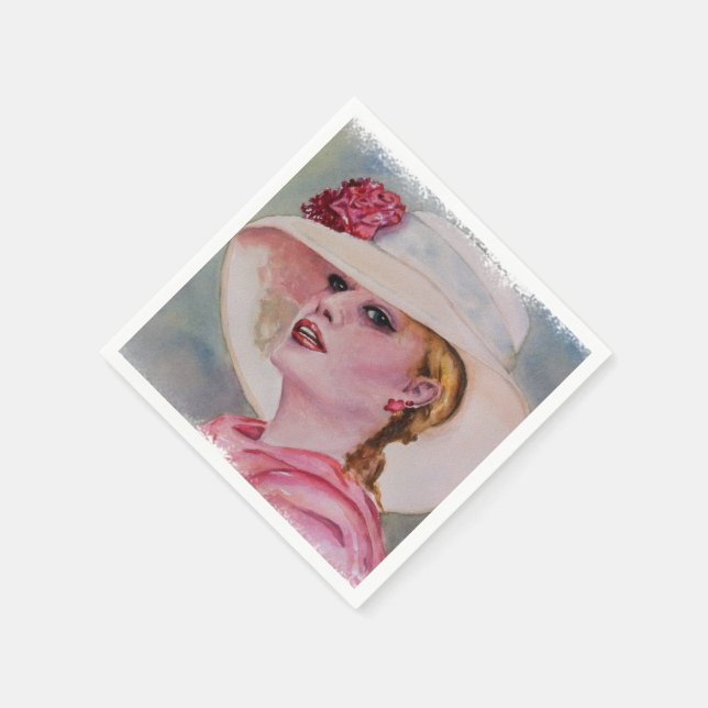 SERVILLETA DE PAPEL PAPEL FIESTA CLASSY GARDEN NAPKINS (Borde)