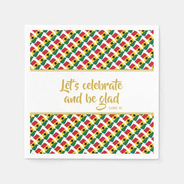 Servilleta De Papel Papel Fiesta de celebración de Personalizados cris (Anverso)