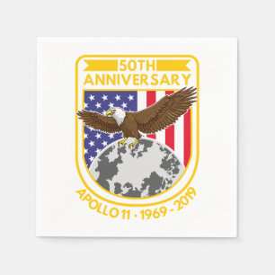 Servilleta De Papel Papel Fiesta de la celebración del 50 aniversario 