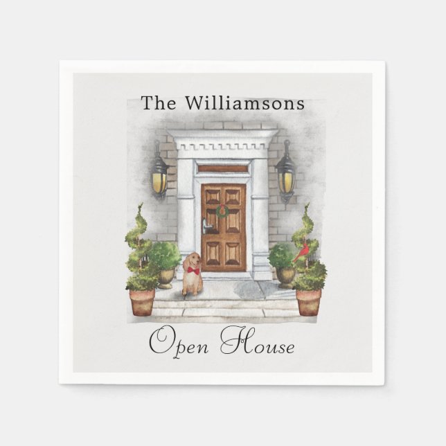 Servilleta De Papel Papel Fiesta de navidades (Anverso)