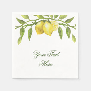 Servilleta De Papel Papel FIESTA Lemons & Greenery