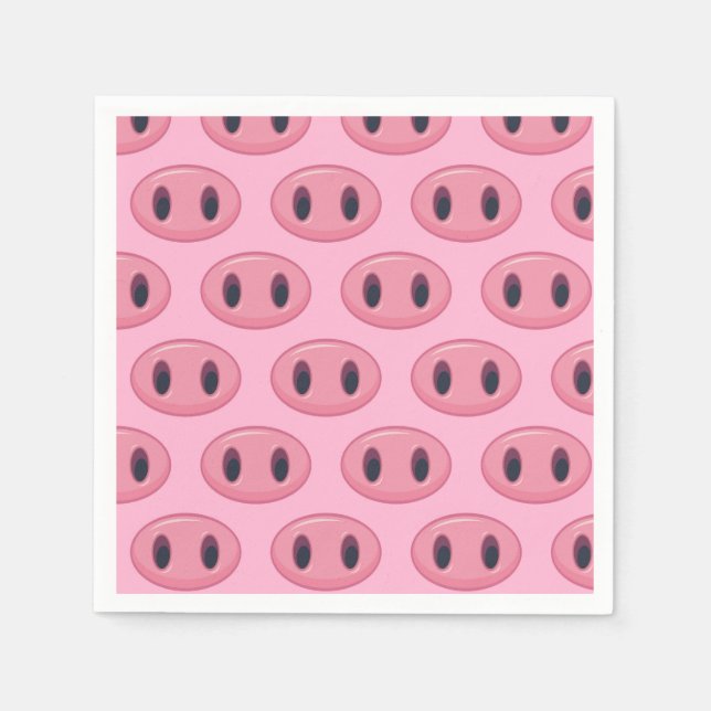 Servilleta De Papel Papel Hocico de Cerdo (Anverso)