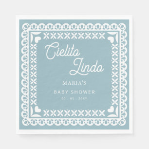 Servilleta De Papel Papel mexicano Picado Cielito Lindo Baby Shower