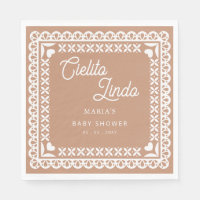Papel mexicano Picado Cielito Lindo Baby Shower
