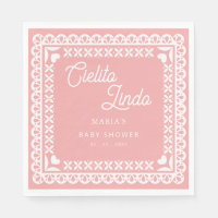 Papel mexicano Picado Cielito Lindo Baby Shower