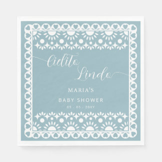 Servilleta De Papel Papel mexicano Picado Cielito Lindo Baby Shower