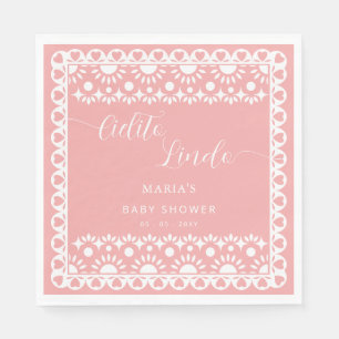 Servilleta De Papel Papel mexicano Picado Cielito Lindo Baby Shower