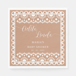 Servilleta De Papel Papel mexicano PicadoCielito Lindo Baby Shower