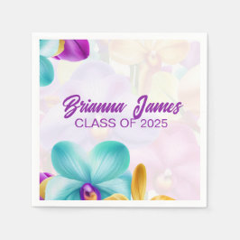 Servilleta De Papel Papel moderno y elegante de graduación