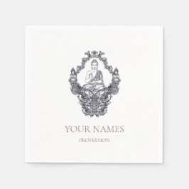 SERVILLETA DE PAPEL PAPEL NAPKIN : BUDDHA