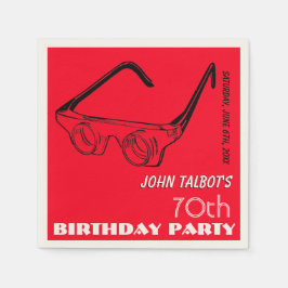 Servilleta De Papel Papel Napkin de papel para la fiesta de cumpleaños