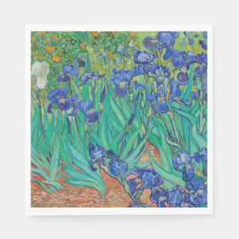 SERVILLETA DE PAPEL PAPEL NAPKIN : VAN GOGH IRISES