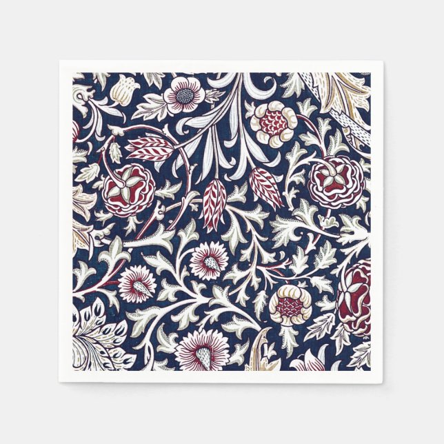 SERVILLETA DE PAPEL PAPEL NAPKIN : WILLIAM MORRIS : TRENT (Anverso)