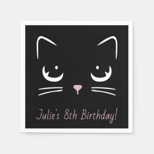 Servilleta De Papel Papel negro gitano en la cara