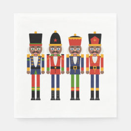 Servilleta De Papel Papel negro para el nutcracker