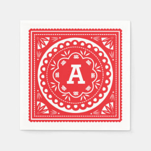 Servilleta De Papel Papel Papel Picado - Rojo