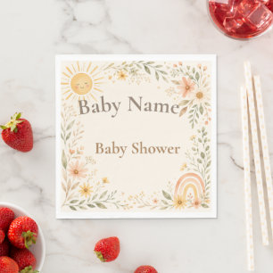 Servilleta De Papel Papel para Almuerzo para Baby Shower Little Ray of
