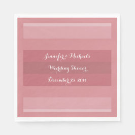 Servilleta De Papel Papel para bodas y aniversarios Dusty Rose