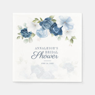 Servilleta De Papel Papel para despedida de soltera azul polvoriento f
