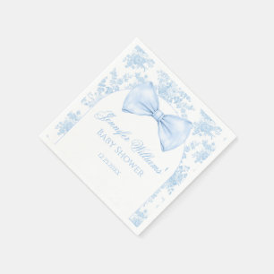Servilleta De Papel Papel para Ducha de Niño Chico Corbata Azul Chic T