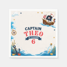 Papel para fiesta de cumpleaños de niños de barco 