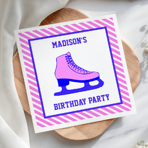 Servilleta De Papel Papel para fiesta de cumpleaños de patinaje sobre