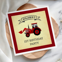 Papel para fiesta de cumpleaños infantil Granja Ro