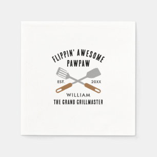 Servilleta De Papel Papel Personalizado del abuelo Gag Flippin