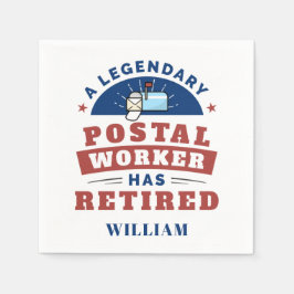 Servilleta De Papel Papel personalizado del trabajador de la oficina d